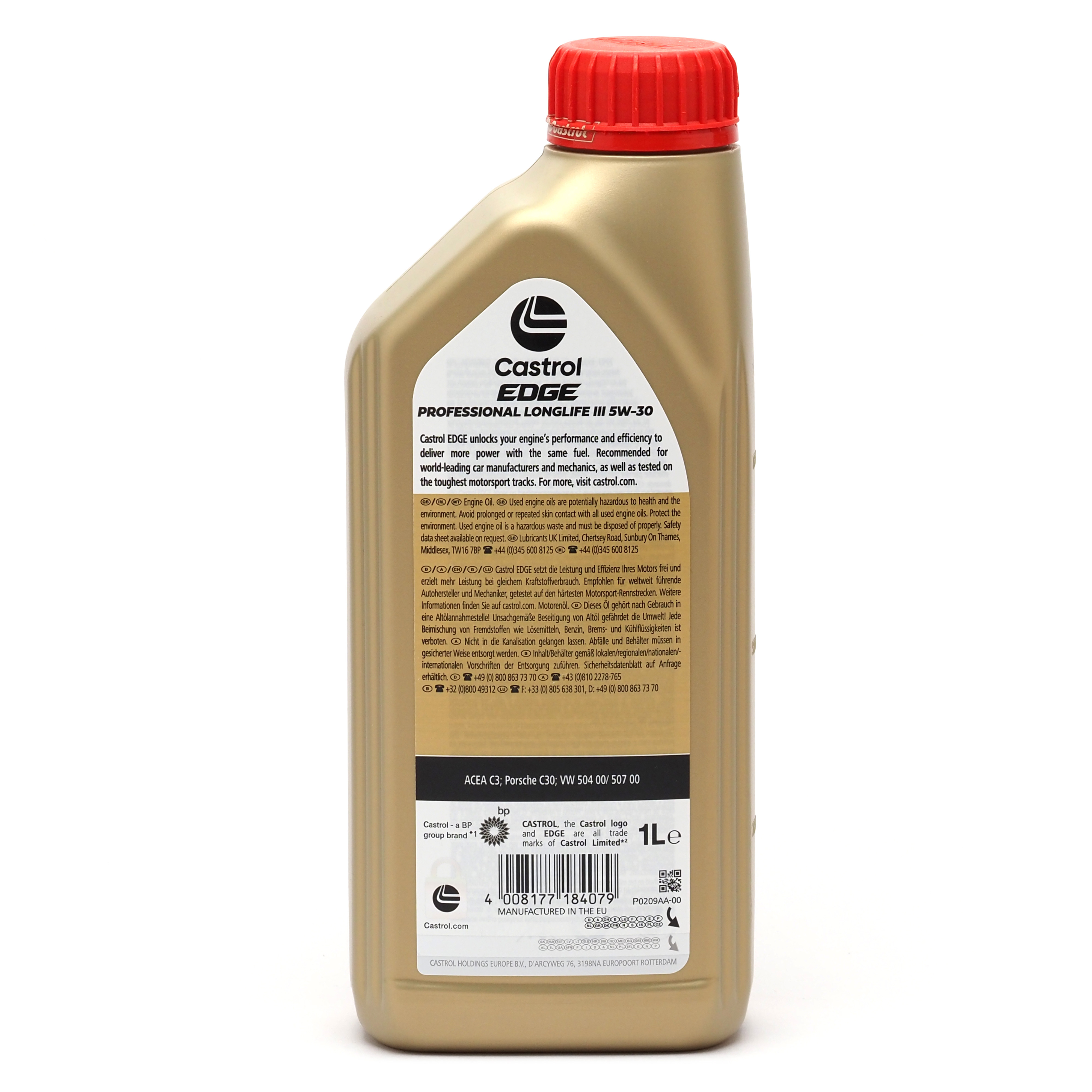 Castrol Edge Professional Longlife III Fluid Titanium (ex. FST) 5W-30 Motoröl 1l